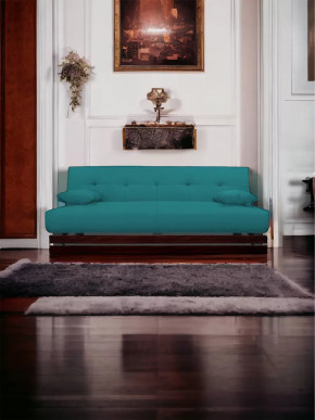 Прямой диван манго 1 Савана Лагун/Планки орех в Сургуте - surgut.mebel-tymen.ru | фото