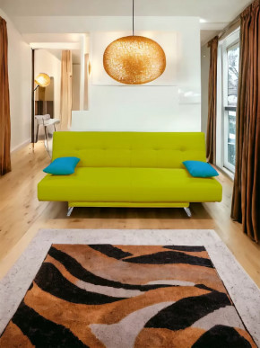 Прямой диван манго 2 Нео Эппл/Подушки Нео Азуре в Сургуте - surgut.mebel-tymen.ru | фото