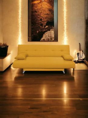 Прямой диван манго 2 Савана Елоу в Сургуте - surgut.mebel-tymen.ru | фото