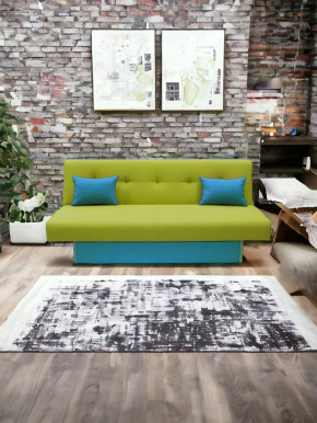 Прямой диван манго 4 Нео Эппл/Подушки Нео Азуре в Сургуте - surgut.mebel-tymen.ru | фото