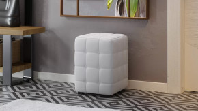Пуф «Аристо» к/з Гольф белый в Сургуте - surgut.mebel-tymen.ru | фото