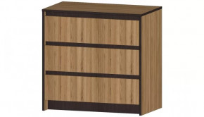 Серия Бостон Комод 3 ящика дуб вотан в Сургуте - surgut.mebel-tymen.ru | фото