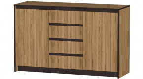 Серия Бостон Комод большой дуб вотан в Сургуте - surgut.mebel-tymen.ru | фото