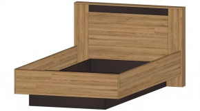 Серия Бостон Кровать 1200 дуб вотан в Сургуте - surgut.mebel-tymen.ru | фото