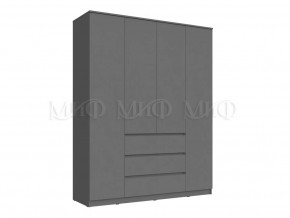 Шкаф 1600 Челси Графит в Сургуте - surgut.mebel-tymen.ru | фото