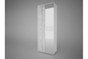 Шкаф 2-х створчатый "Сорренто" с ЛДСП створкой и зеркалом в Сургуте - surgut.mebel-tymen.ru | фото