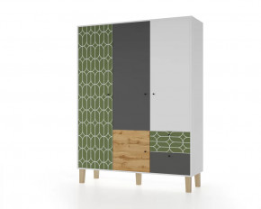 Шкаф 3-х створчатый "Story" (Овалы) в Сургуте - surgut.mebel-tymen.ru | фото