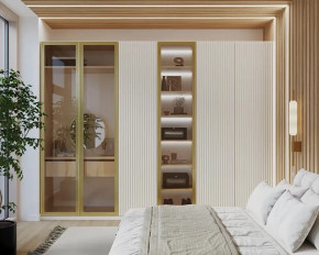 Шкаф 3000 Тальк Вельвет в Сургуте - surgut.mebel-tymen.ru | фото