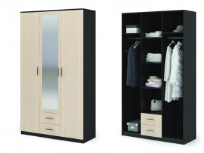 Шкаф 3х створчатый Гармония ШК 601 М в Сургуте - surgut.mebel-tymen.ru | фото