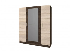 Шкаф четырехстворчатый Леси Кантербери-Сономо в Сургуте - surgut.mebel-tymen.ru | фото