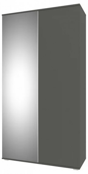 Шкаф для одежды 2-х дверный Серый графит Stark НК-мебель в Сургуте - surgut.mebel-tymen.ru | фото