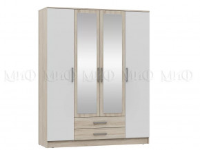 Шкаф для одежды 4-дверный Мартина ЛДСП в Сургуте - surgut.mebel-tymen.ru | фото