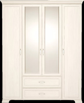 Шкаф для одежды 4-х дверный с зеркалом «Венеция» №2 в Сургуте - surgut.mebel-tymen.ru | фото