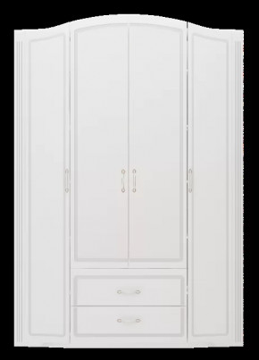 Шкаф для одежды четырехдверный без зеркала «Виктория» №2 в Сургуте - surgut.mebel-tymen.ru | фото