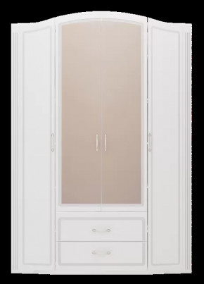 Шкаф для одежды четырехдверный с зеркалом «Виктория» №2 в Сургуте - surgut.mebel-tymen.ru | фото
