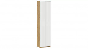 Шкаф для одежды «Хилтон» Исп. 2 Дуб Крафт золотой, Белый матовый в Сургуте - surgut.mebel-tymen.ru | фото