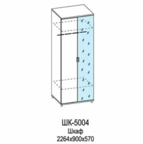 Шкаф для одежды и белья ШК-5004 Грейс в Сургуте - surgut.mebel-tymen.ru | фото