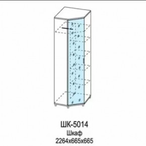 Шкаф для одежды и белья ШК-5014 Грейс в Сургуте - surgut.mebel-tymen.ru | фото