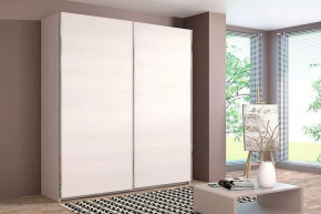 Шкаф-купе Иннэс-5 двухдверный 2000 мм Бодега белая в Сургуте - surgut.mebel-tymen.ru | фото