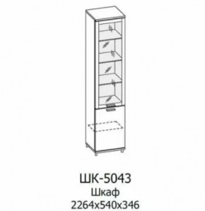 Шкаф многоцелевой ШК-5043 Грейс в Сургуте - surgut.mebel-tymen.ru | фото