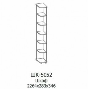 Шкаф многоцелевой ШК-5052 Грейс в Сургуте - surgut.mebel-tymen.ru | фото