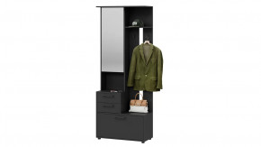 Шкаф-секция комбинированная «Витра» тип 1 Антрацит в Сургуте - surgut.mebel-tymen.ru | фото