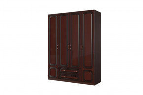 Шкаф ШР-4 "Лакированный орех" без зеркала в Сургуте - surgut.mebel-tymen.ru | фото