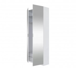 Шкаф в спальню с зеркалом MOBI белый REG/100 в Сургуте - surgut.mebel-tymen.ru | фото