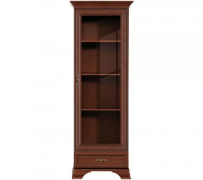 Шкаф-витрина Kentaki S320-REG1W1S Каштан в Сургуте - surgut.mebel-tymen.ru | фото