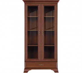 Шкаф-витрина Kentaki S320-REG2W1S Каштан в Сургуте - surgut.mebel-tymen.ru | фото