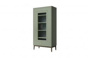 Шкаф Витрина ШР-2 Гориция Зелёный самшит в Сургуте - surgut.mebel-tymen.ru | фото