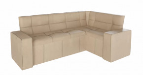 Скамья угловая со спальным местом КВАДРО Тип 4 Бежевый в Сургуте - surgut.mebel-tymen.ru | фото