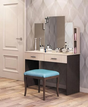 СОФИЯ Стол косметический (ш1008*г482*в1482мм), ЛДСП венге/дуб белфорд в Сургуте - surgut.mebel-tymen.ru | фото