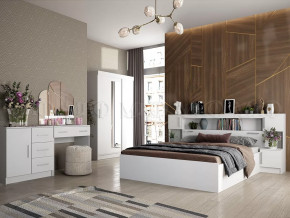 Спальный гарнитур Басямиф, белый в Сургуте - surgut.mebel-tymen.ru | фото