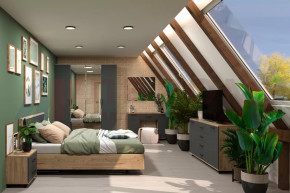 Спальный гарнитур Грейс композиция-4 в Сургуте - surgut.mebel-tymen.ru | фото