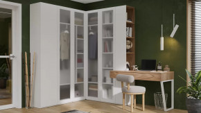 Спальный гарнитур «Порто» №5 Яблоня Беллуно, Белый в Сургуте - surgut.mebel-tymen.ru | фото