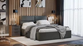 Спальный гарнитур «Порто» стандартный Яблоня Беллуно, Графит софт, Велюр Графит в Сургуте - surgut.mebel-tymen.ru | фото