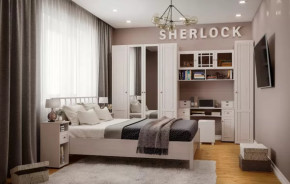 Спальный гарнитур Sherlock в Сургуте - surgut.mebel-tymen.ru | фото