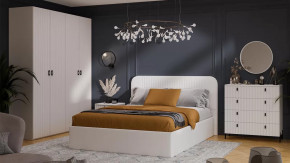 Спальный гарнитур «Тиффани» №3 Белый Жемчуг, Белый софт в Сургуте - surgut.mebel-tymen.ru | фото