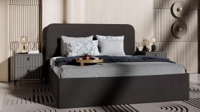 Спальный гарнитур «Тиффани» стандартный Базальт, Грей софт, Велюр Графит в Сургуте - surgut.mebel-tymen.ru | фото