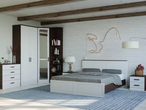 Спальный гарнитур Венеция-1 Венге/Белое дерево в Сургуте - surgut.mebel-tymen.ru | фото