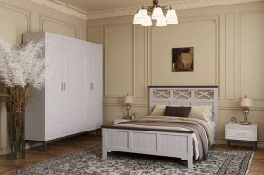 Спальня модульная Гориция Персидский жемчуг/Лак Льняной в Сургуте - surgut.mebel-tymen.ru | фото