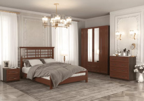 Спальня модульная Кантри Орех в Сургуте - surgut.mebel-tymen.ru | фото