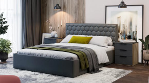 Спальня «Порто» Яблоня Беллуно, Графит софт в Сургуте - surgut.mebel-tymen.ru | фото