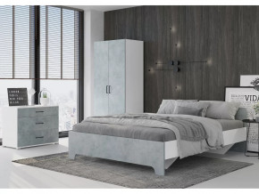 Спальня Victor Белый-бетон в Сургуте - surgut.mebel-tymen.ru | фото