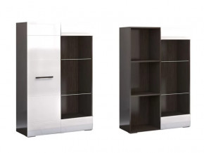 Стеллаж Ненси Венге-Белый глянец в Сургуте - surgut.mebel-tymen.ru | фото