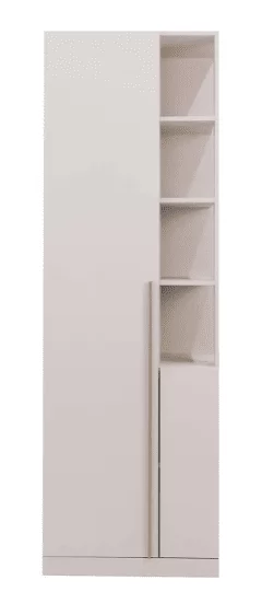 Стеллаж Николь 21.2 Кашемир в Сургуте - surgut.mebel-tymen.ru | фото