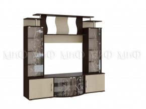 Стенка Виста Дуб беленый/Венге в Сургуте - surgut.mebel-tymen.ru | фото