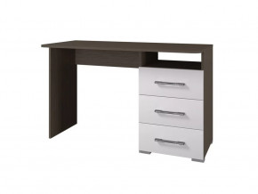 Стол 1200 3 ящика Ненси венге-белый в Сургуте - surgut.mebel-tymen.ru | фото