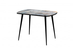 Стол Бостон Лайт, фотопечать Версаль/опоры черные в Сургуте - surgut.mebel-tymen.ru | фото